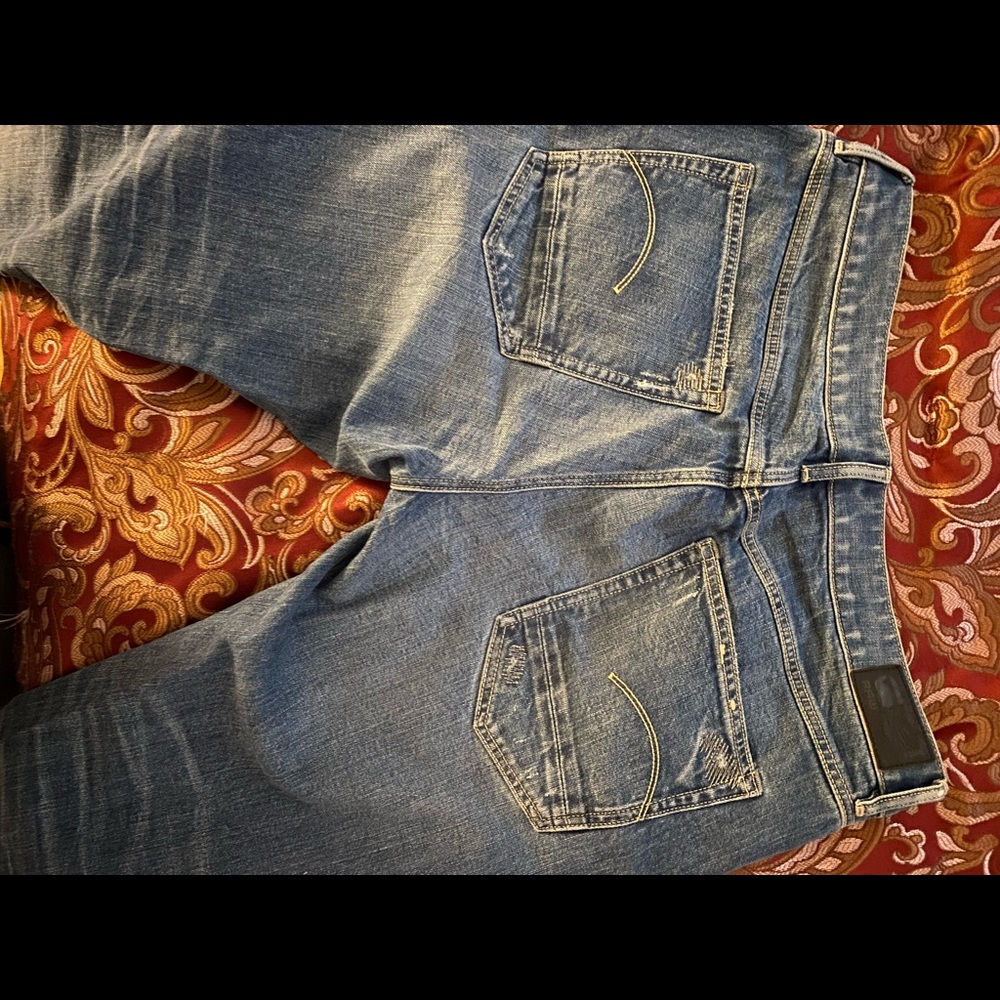 G-Star Raw Kate Boyfriend Cradle to Cradle Certified Gold Button Fly Blue 31